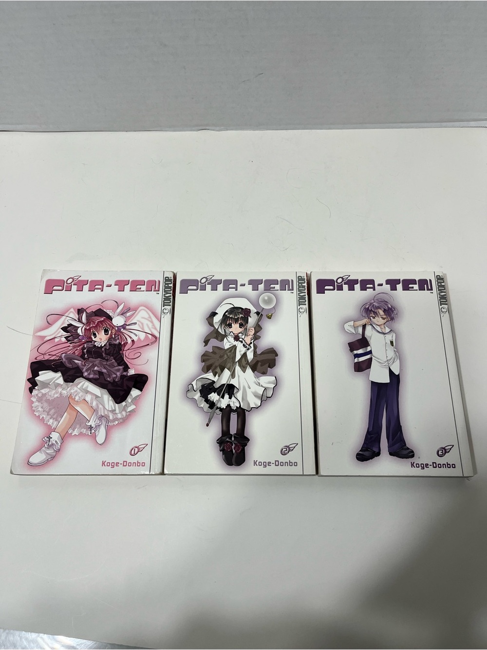 JAPANESE MANGA BOOKS PITA - TEN vol 1-3 English comic books  graphic novels
